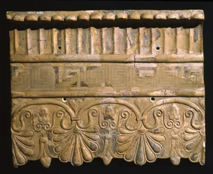 Antefix from the Temple of Mater Matuta at Satricum, Latium, Italy